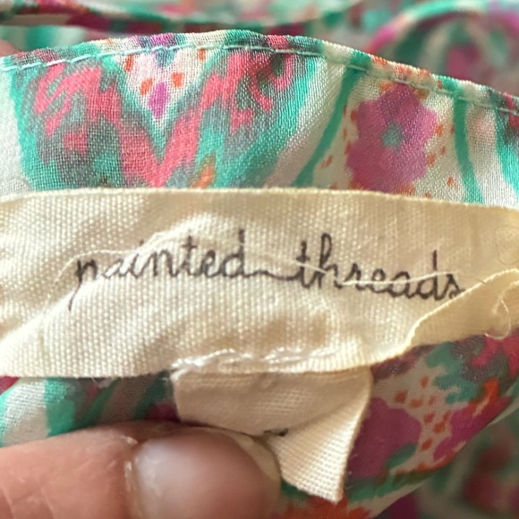 Women's Multicolor Patterned Top - Picture 10 of 11